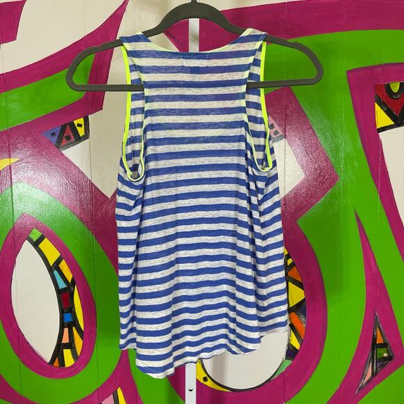 JCP, 100% Linen Striped Tank Top. Size Small. Excellent condition! - Picture 6 of 6